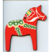 Red Dala Horse Ornament